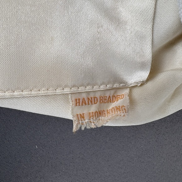 👜 Vintage Hand Made Pearl Handbag Hong Kong – Old Money Unique One Of A Kind - Picture 5 of 11